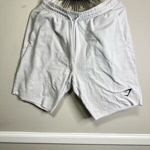 Gymshark White Men's Athletic Shorts